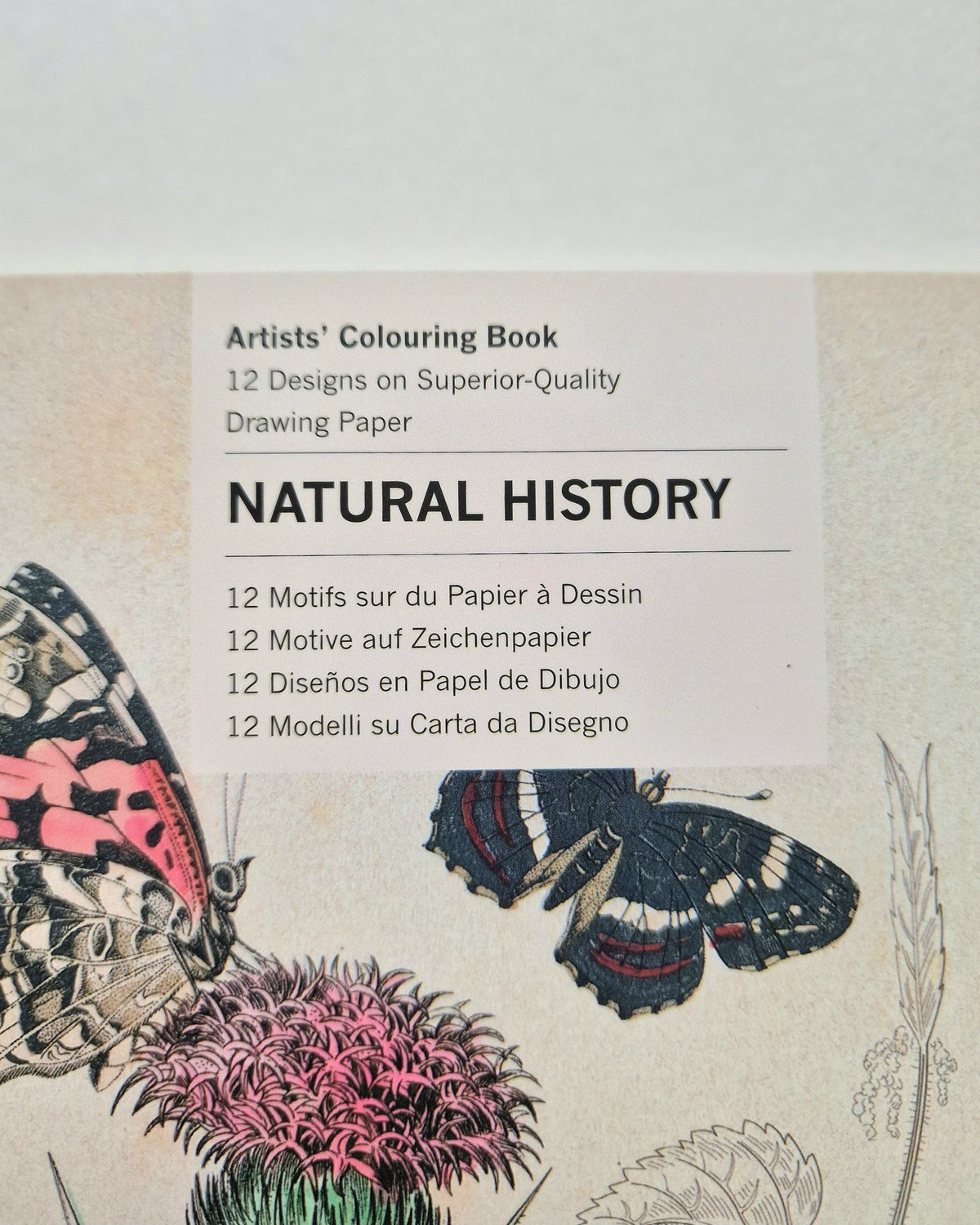 Kunstenaarskleurboek Natural History | PEPIN Press - NOOR goes wild