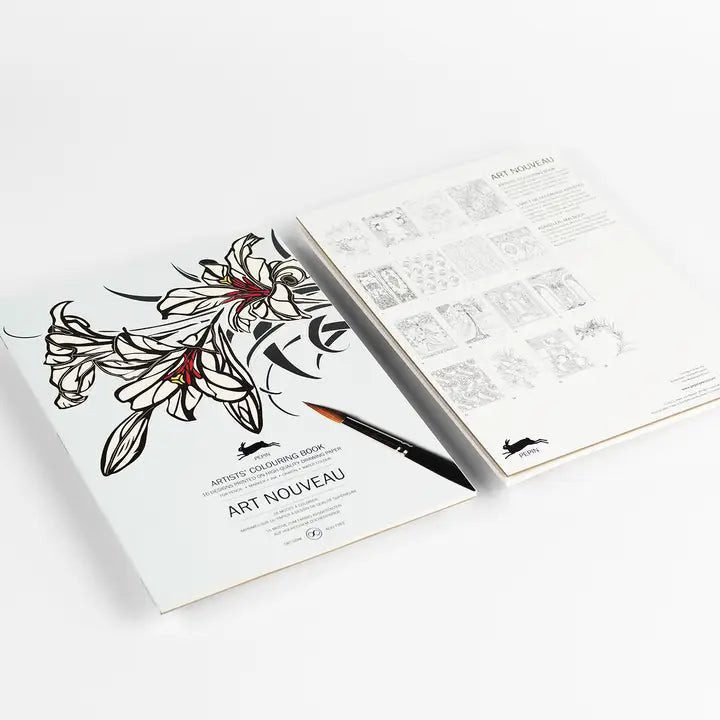 Kunstenaarskleurboek Art Nouveau | PEPIN Press - NOOR goes wild