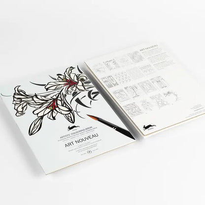 Kunstenaarskleurboek Art Nouveau | PEPIN Press - NOOR goes wild