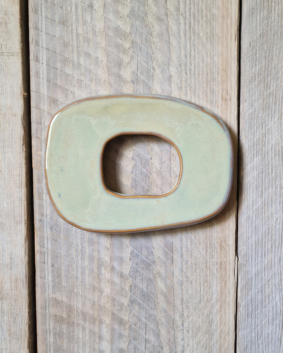 Keramieken fotolijst M | Saliegroen