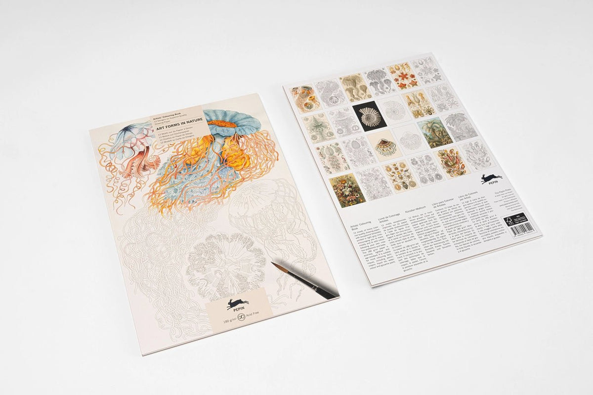 Kunstenaarskleurboek Art Forms in Nature | PEPIN Press - NOOR goes wild
