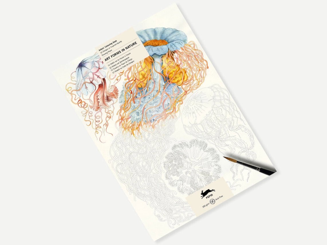 Kunstenaarskleurboek Art Forms in Nature | PEPIN Press - NOOR goes wild